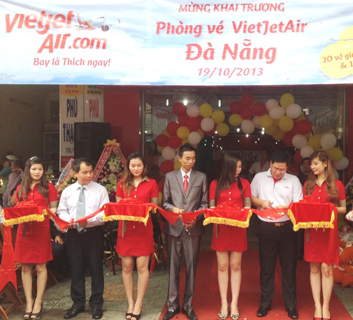 สายการบินเวียดเจ็ทแอร์เปิดสำนักงานขายแห่งใหม่ที่ดานัง