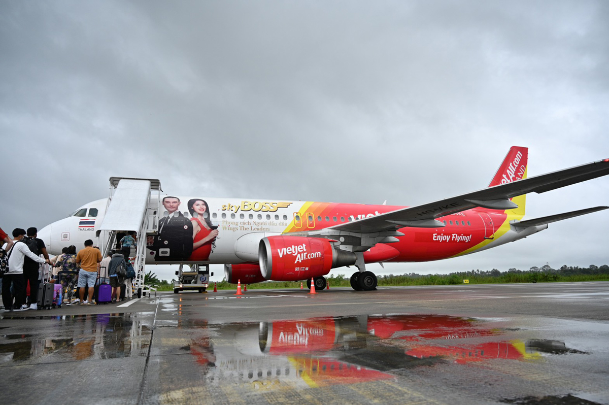 สายการบินไทยเวียตเจ็ทส่งกำลังใจ ช่วยผู้ประสบอุทกภัยจังหวัดนครศรีธรรมราช