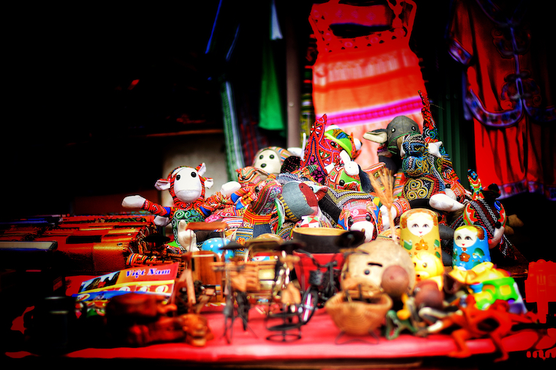 Thổ cẩm - Chợ đêm Sapa