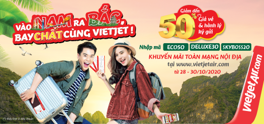 Vào Nam Ra Bắc – Bay Chất Cùng Vietjet!