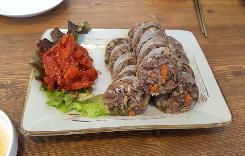 Dồi huyết Sundae