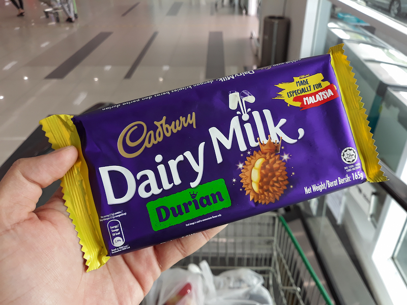 Socola sầu riêng Malaysia