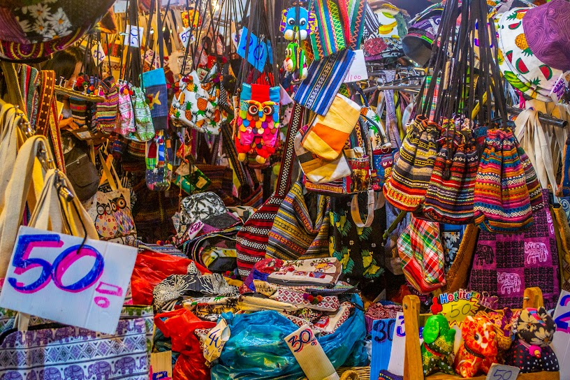 Sunday Walking Street Market in Chiang Mai