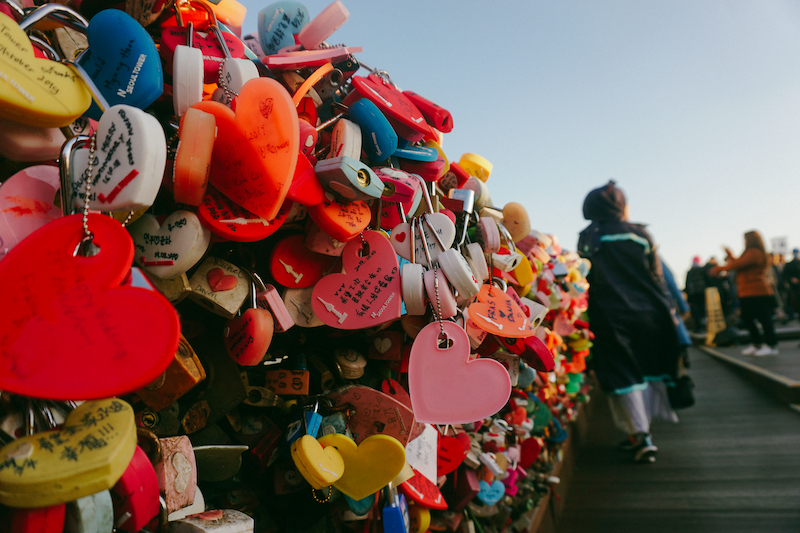 Khóa tình yêu trên tháp Namsan