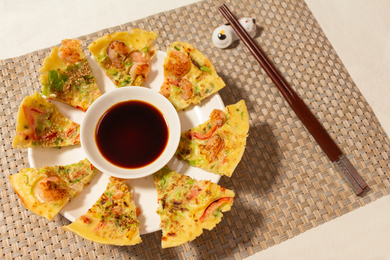 Bánh xèo hải sản Haemul Pajeon