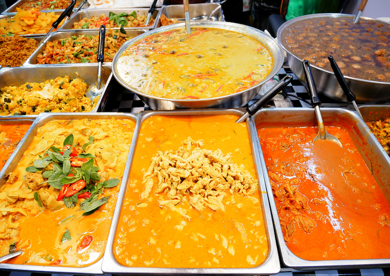 Cơm cà ri ở BangKok