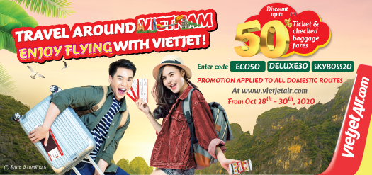 Travel Around Vietnam – Enjoy Flying With Vietjet!