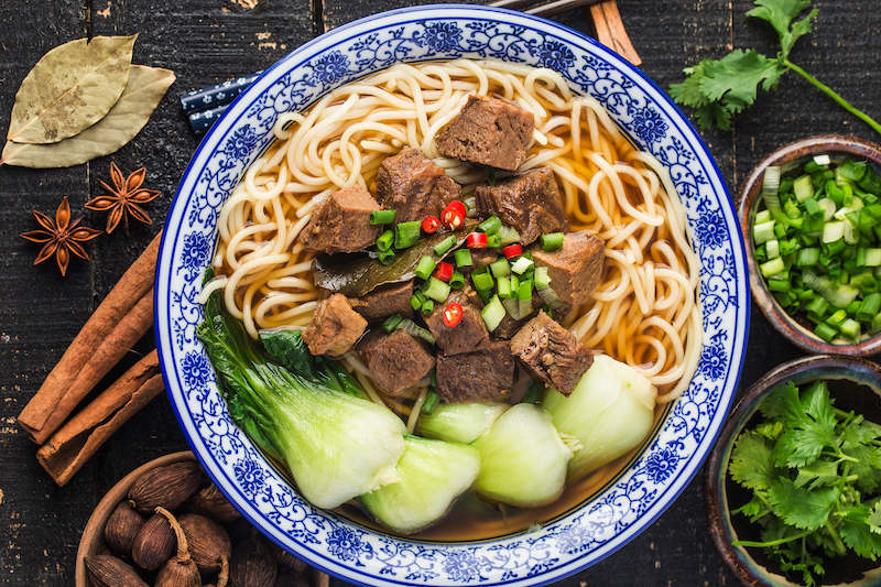 Món Đài Loan mì bò