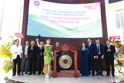 Cổ Phiếu Vietjet Chính Thức Chào Sàn Hose