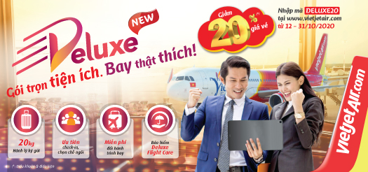 Deluxe, Gói Trọn Tiện Ích – Bay Thật Thích!