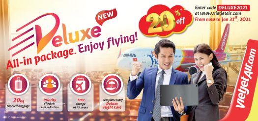 Enjoy flying with Vietjet!
