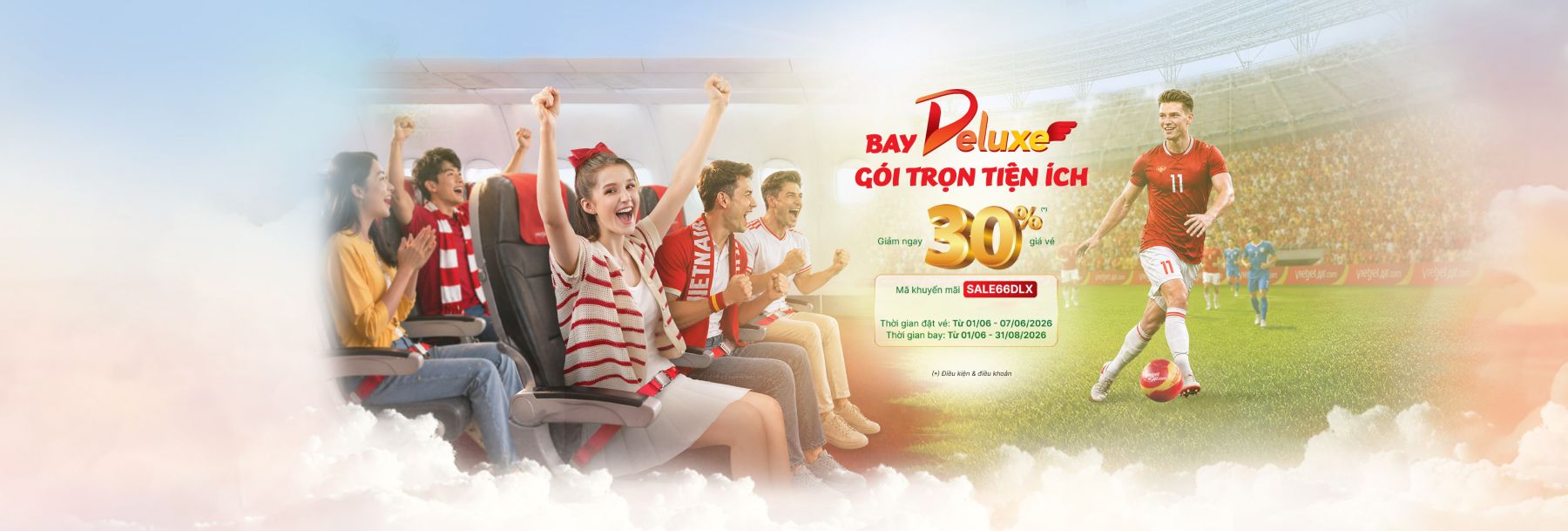 Tuần lễ vàng sale Deluxe