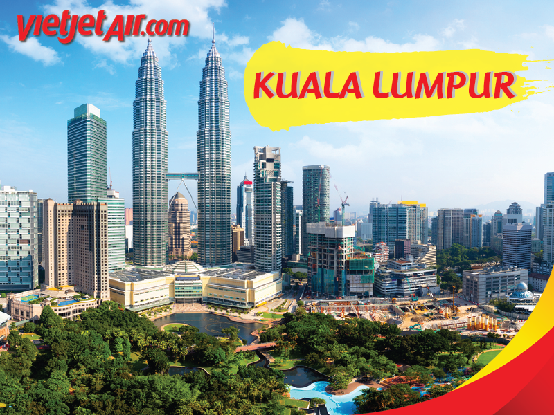 Vé máy bay TPHCM đi Kuala Lumpur