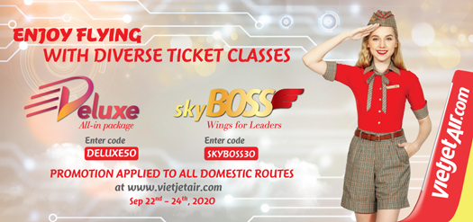 Enjoy Flying With Diverse Ticket Classes