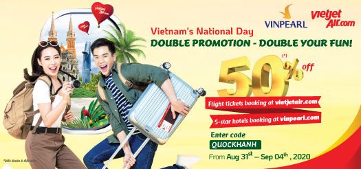 Vietnam's National Day "Double Promotion Double Your Fun!"