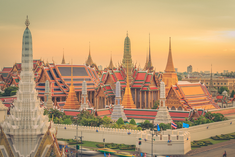 Ho&agrave;ng cung Th&aacute;i Lan BangKok