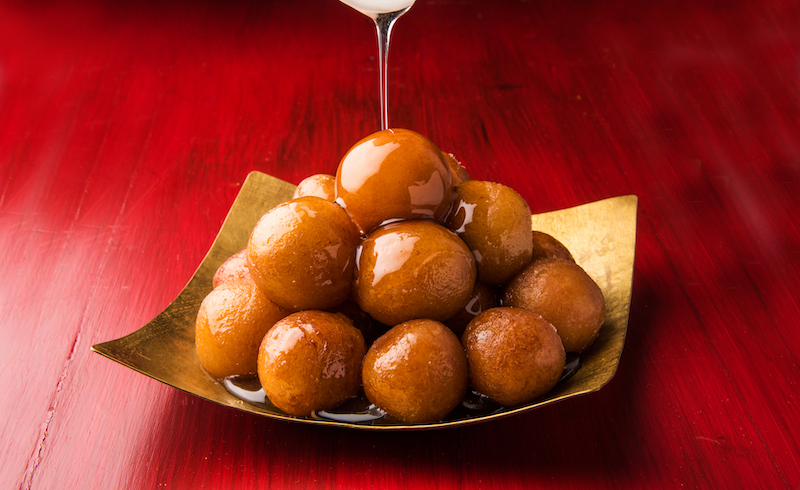 Bánh sữa chiên Gulab Jamun