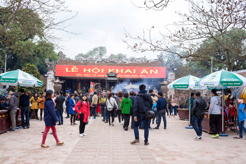 Khai ấn đền Trần Nam Định