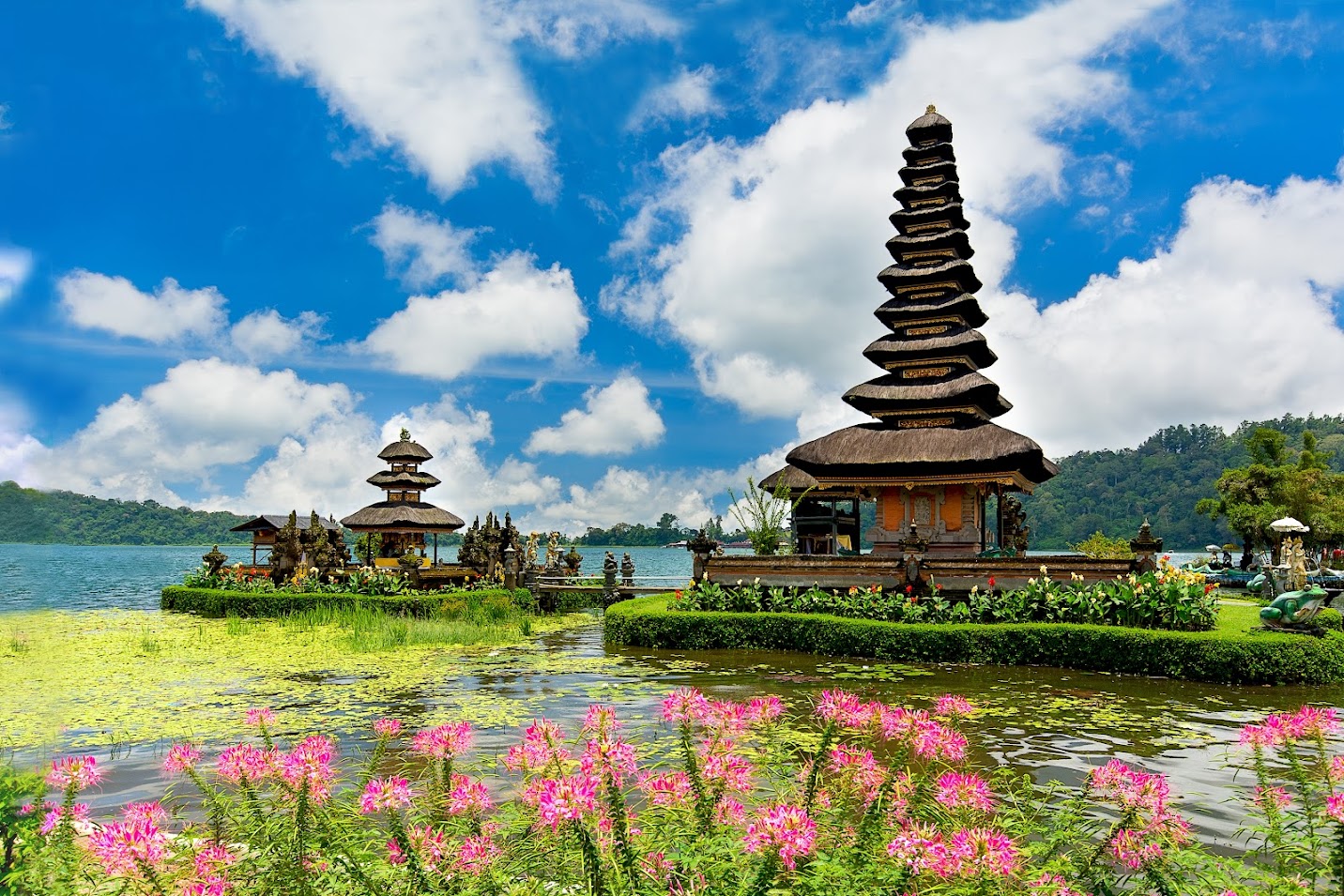 Bedugul Plateau in Bali