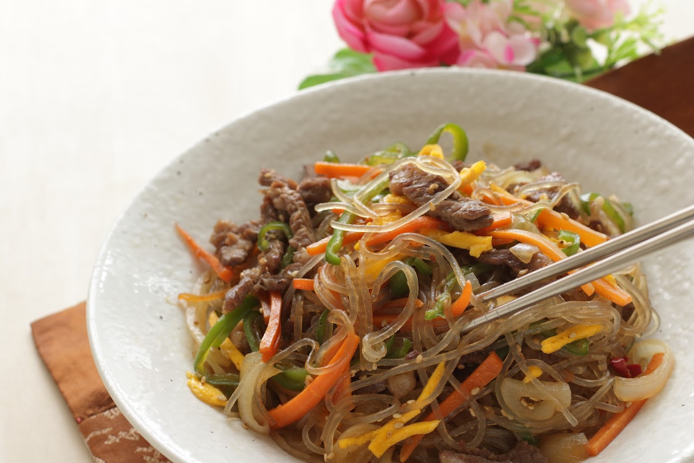 Japchae đảo Nami