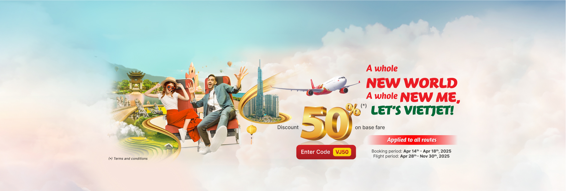 A Whole New World, A Whole New Me, Let's Vietjet This Summer