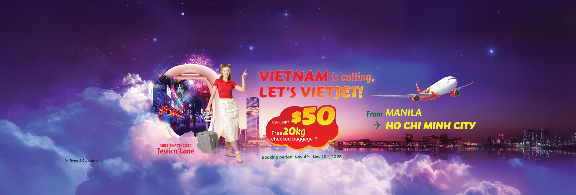 Vietnam is calling, let's Vietjet!