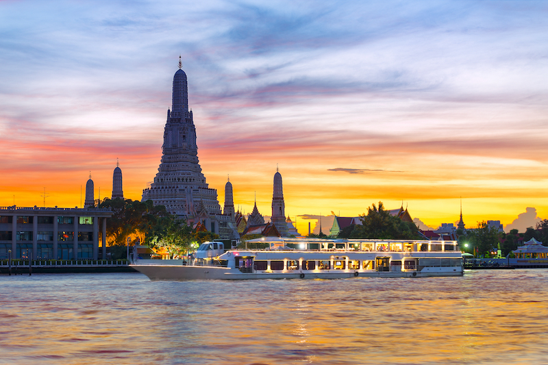 Sông Chao Phraya ở BangKok
