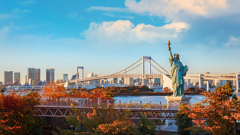 đảo Odaiba Tokyo
