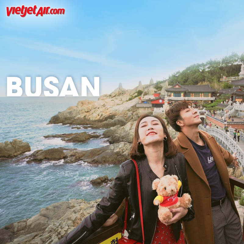 Vé máy bay TP.HCM - Busan