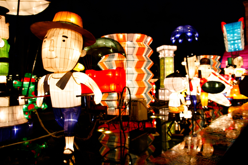 Diễu hành lồng đèn ở Hồng Kông