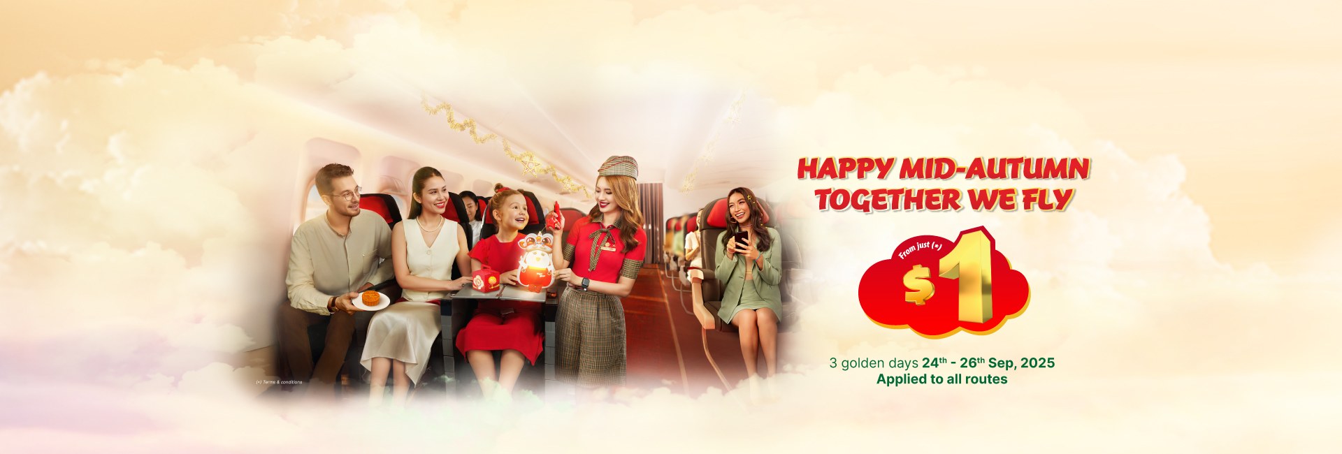 Happy mid-autumn - Together we fly