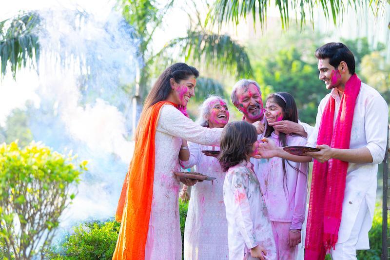 Thời gian diễn ra lễ hội ném màu Holi