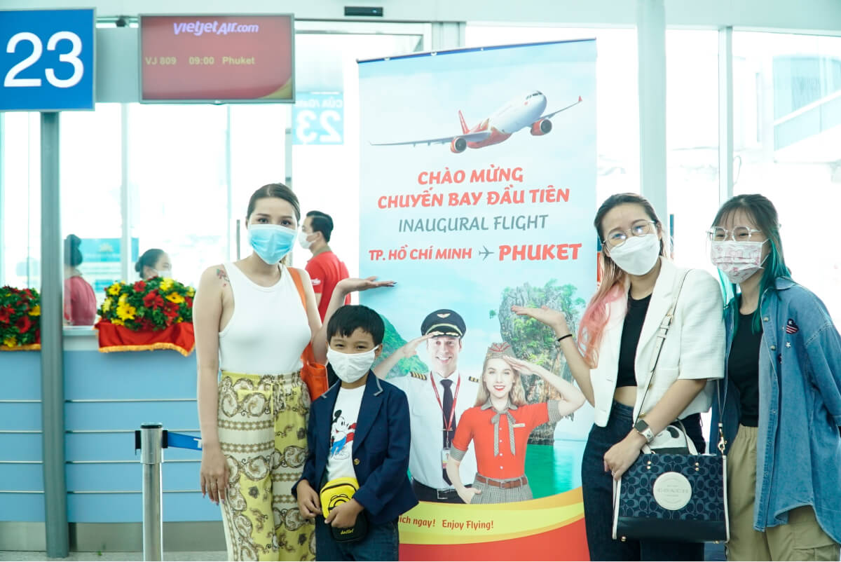 เวียตเจ็ทพาบินลัดฟ้ารับหน้าร้อน กลับมาให้บริการเที่ยวบิน ภูเก็ต – โฮจิมินห์