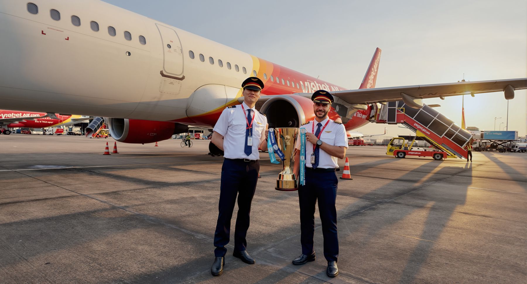 Vietjet và Ngân hàng số Vikki trở thành đơn vị đồng hành cùng ASEAN United FC