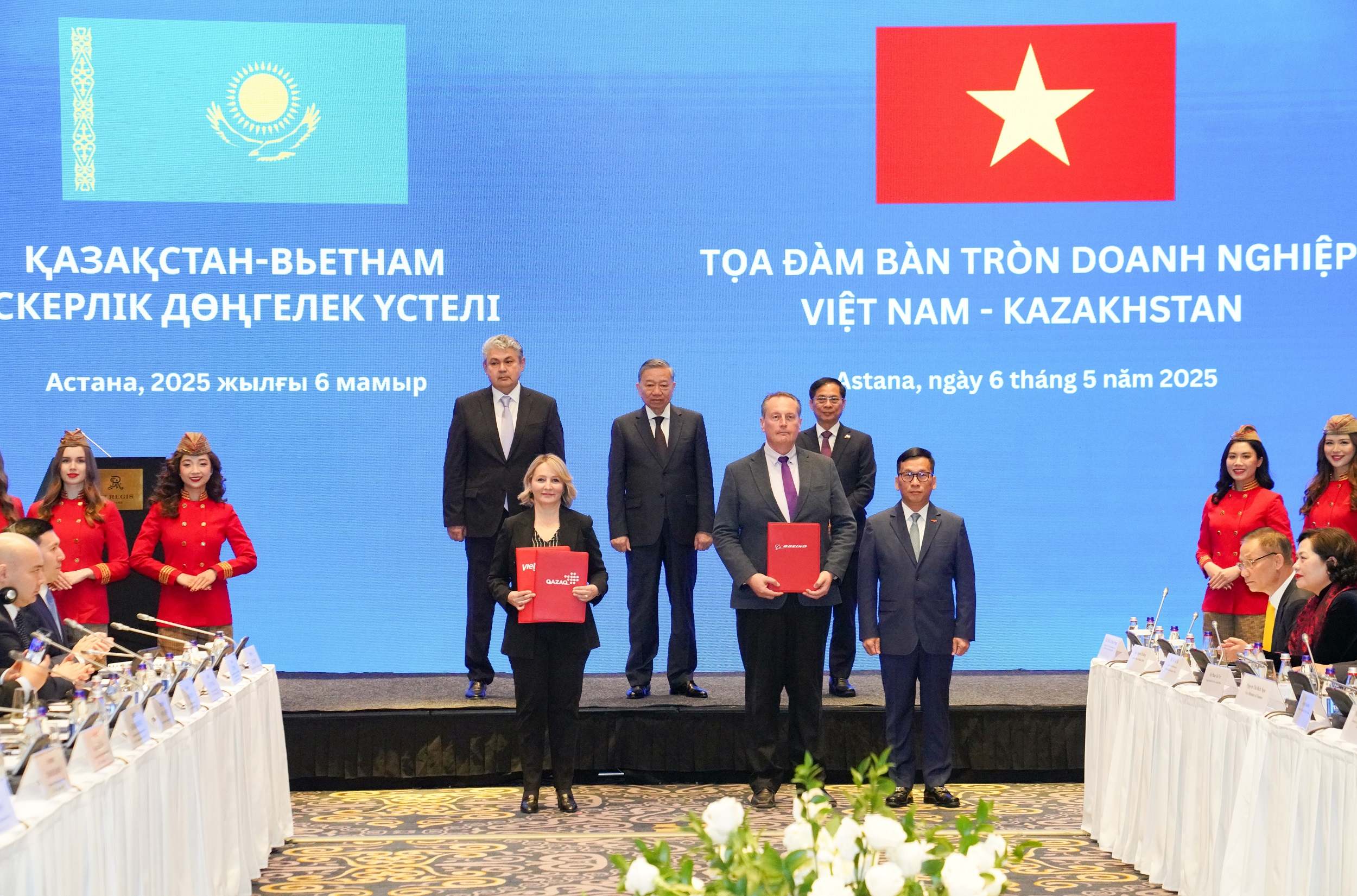 Vietjet ra mắt hãng hàng không Vietjet Qazaqstan