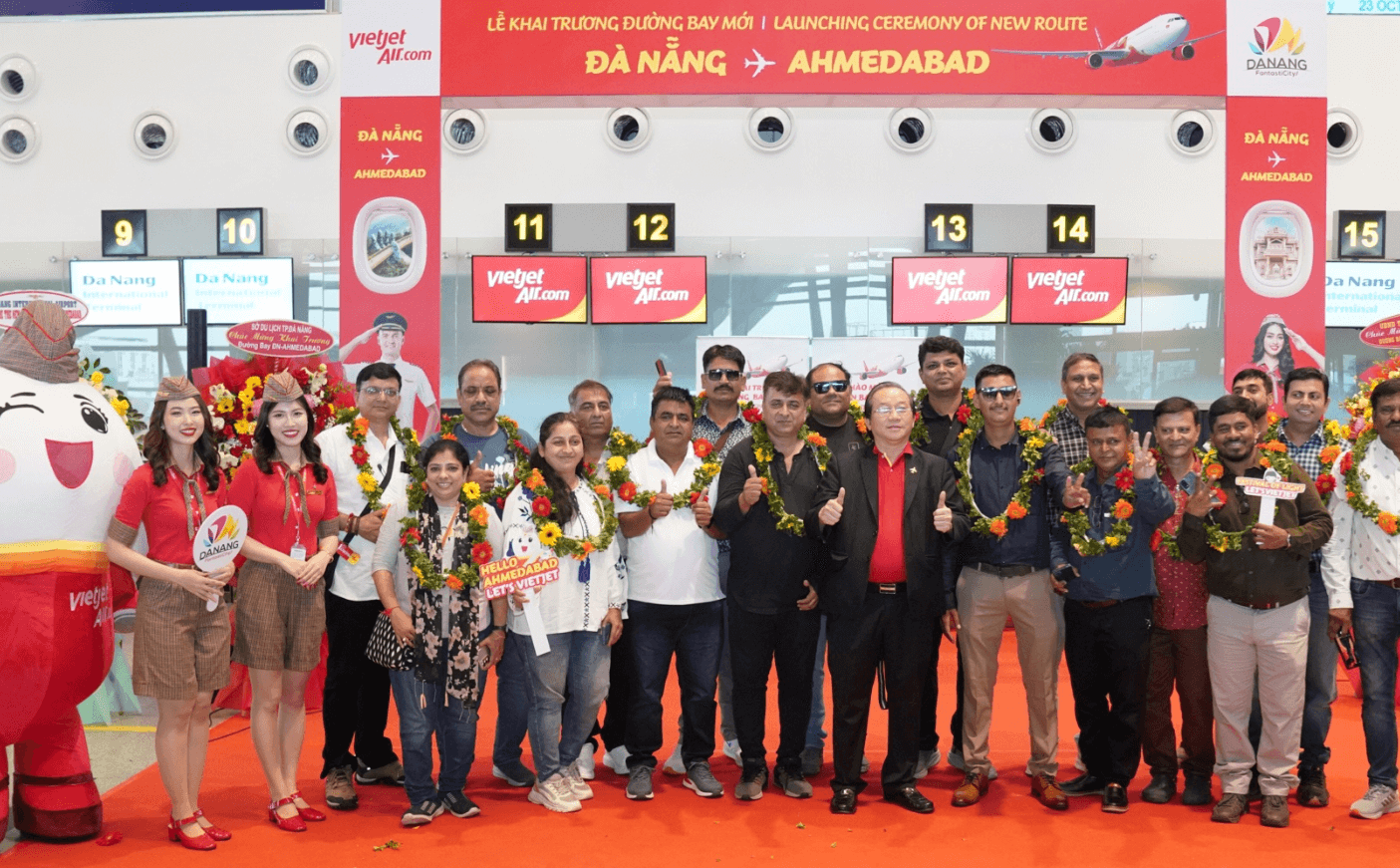 Tin vui: Vietjet vừa khai trương đường bay thẳng giữa Ahmedabad (Ấn Độ) và Đà Nẵng