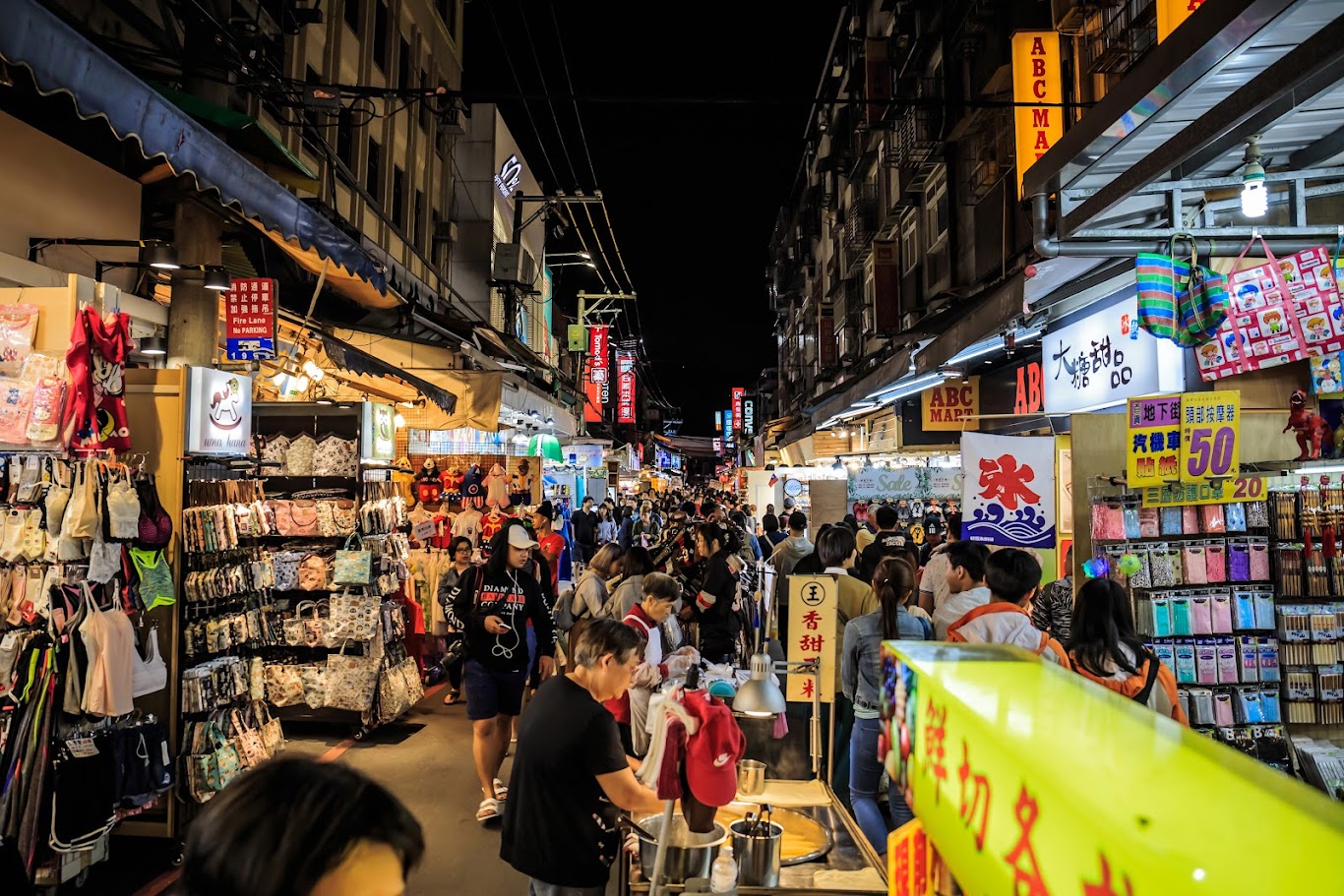士林夜市グルメ – 台北の夜のおやつ天国