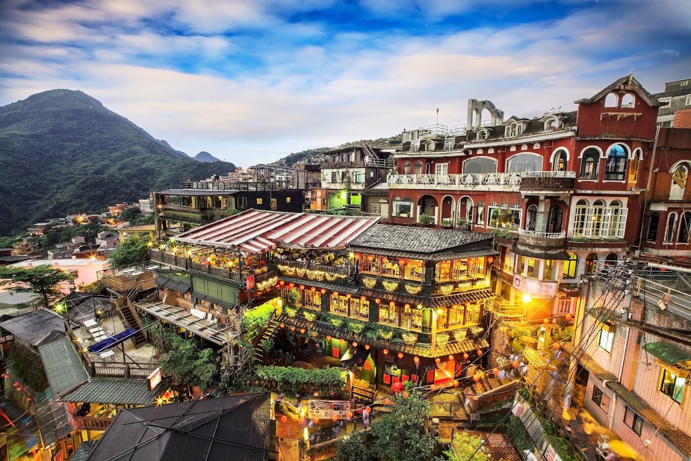 ジウフェン旅行 – 大台北の山中にある古代の世界へ戻る