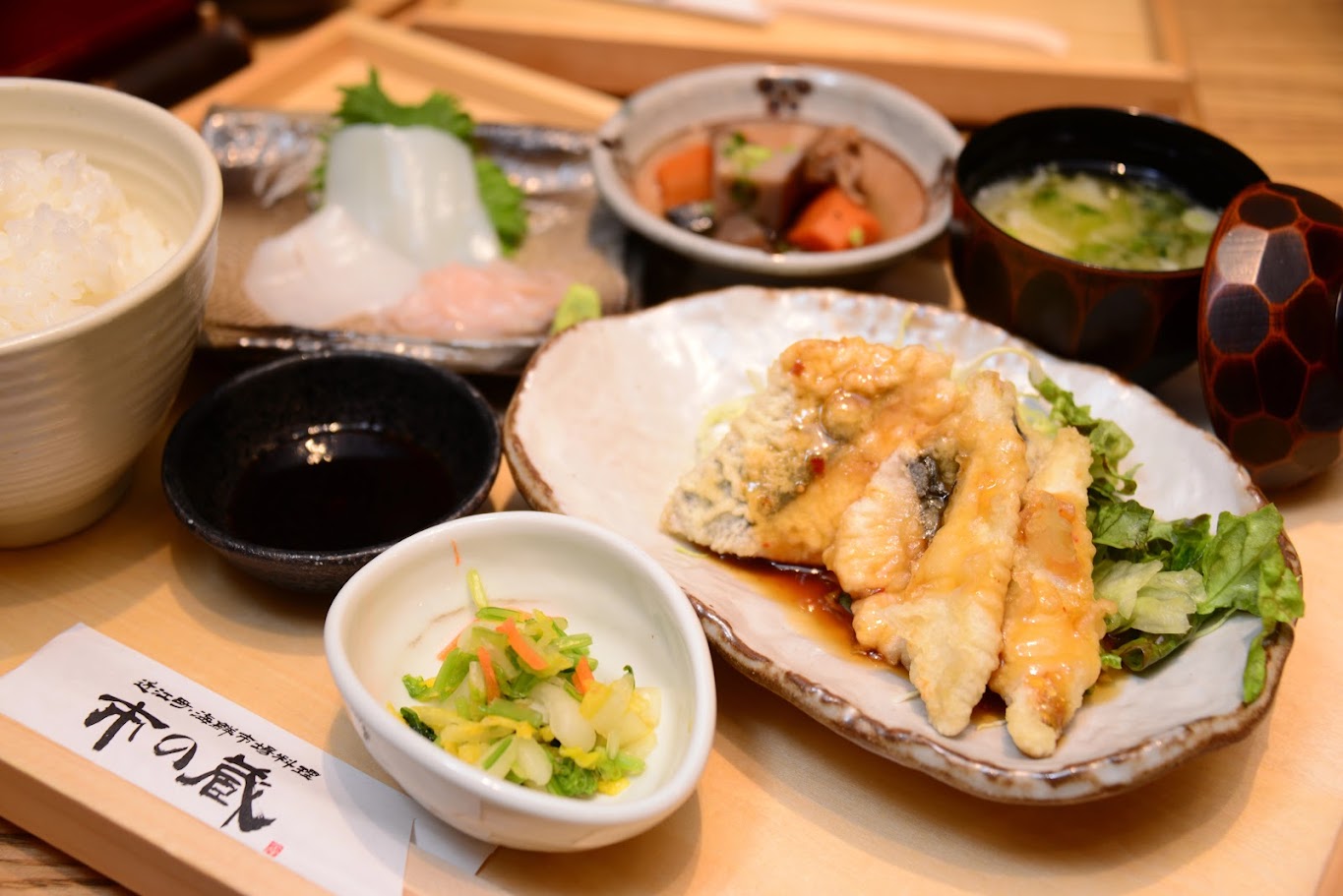 Top seafood restaurants in Hiroshima.