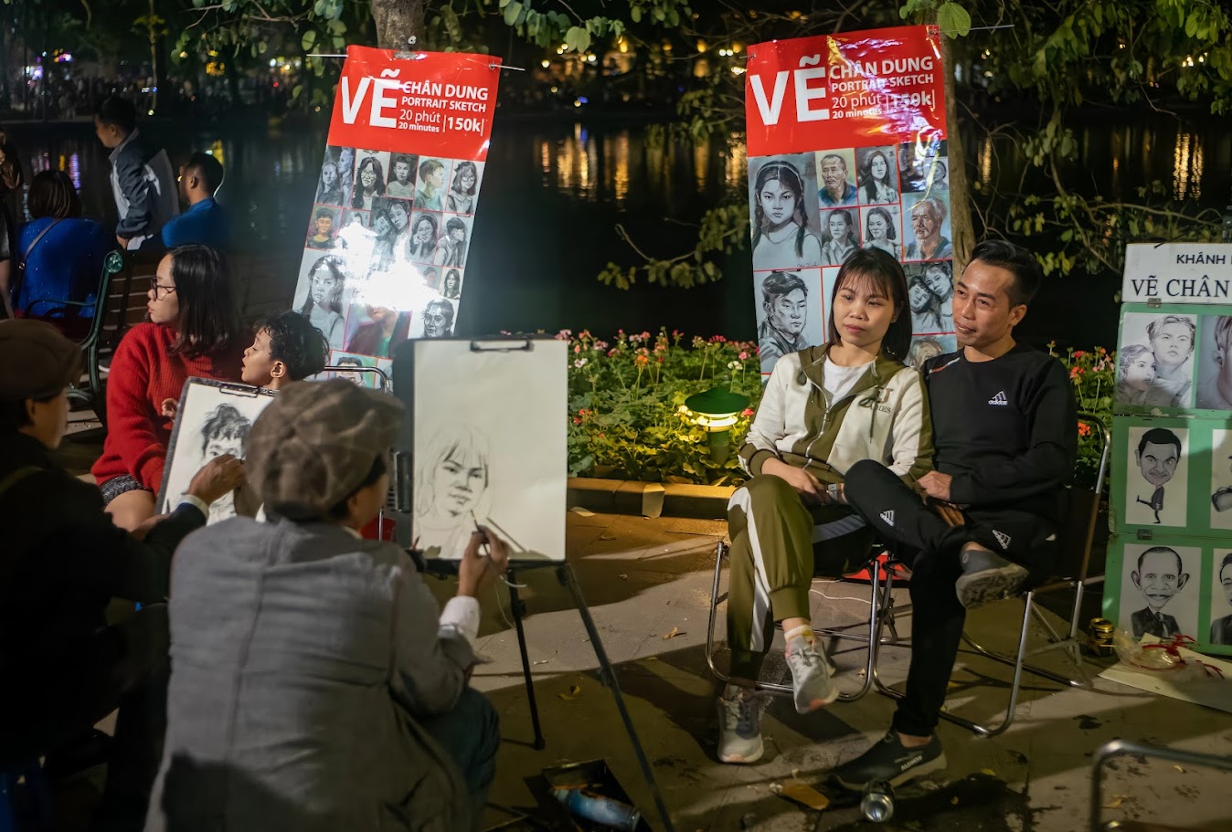 Hoan Kiem Lake Walking Street