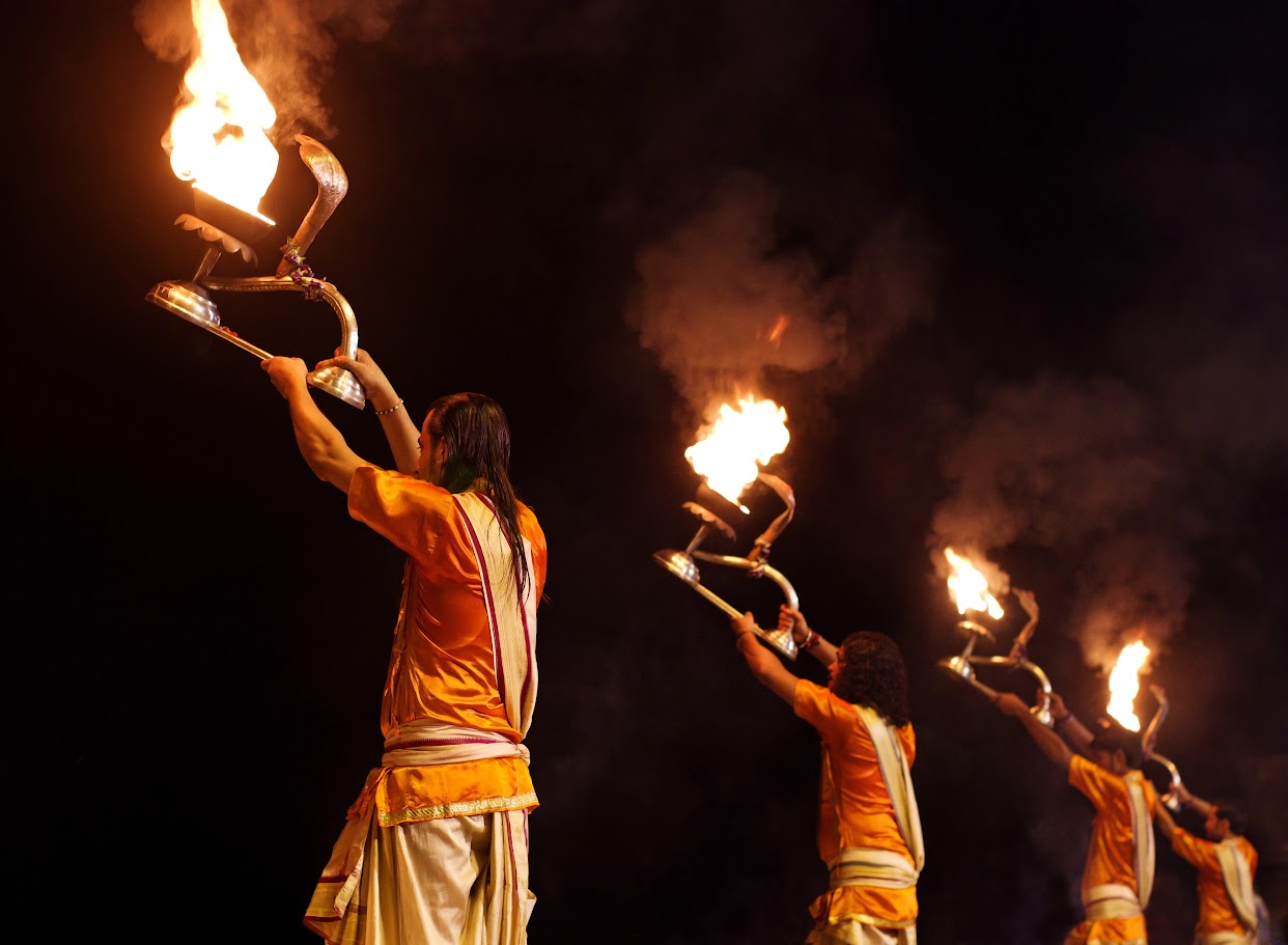 Pilgrimage to the Ganges River and the sacred city of Varanasi