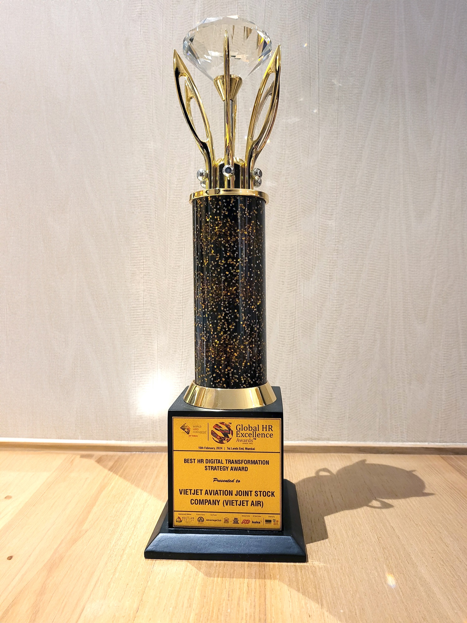 越捷航空榮獲「最佳人力資源數碼化管理獎」 | Vietjet Air