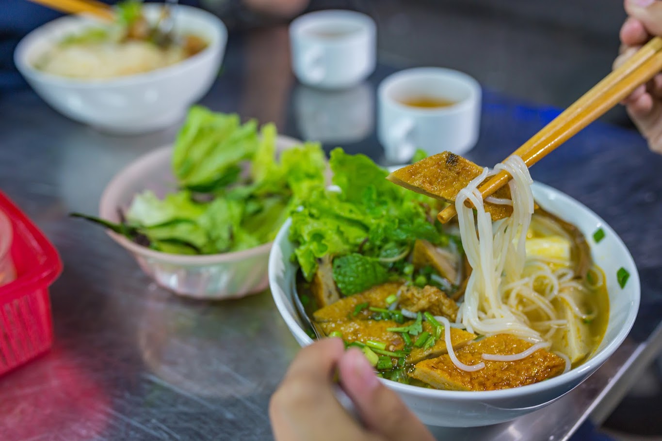 Breakfast dishes in Da Lat are very diverse