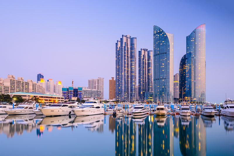 Thành phố Busan về đêm