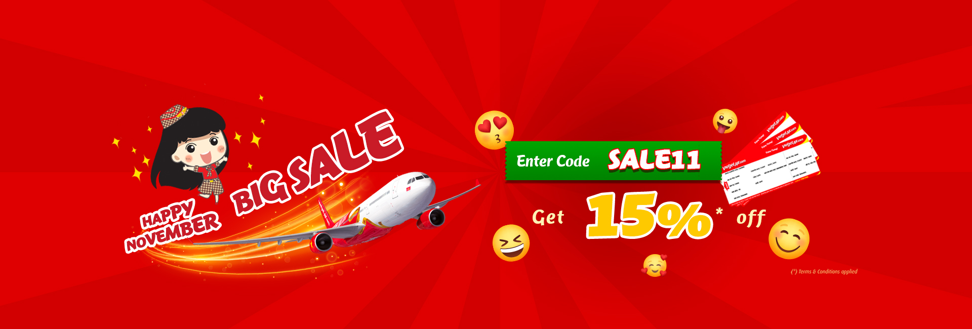 Happy November – Happy Big Sale!