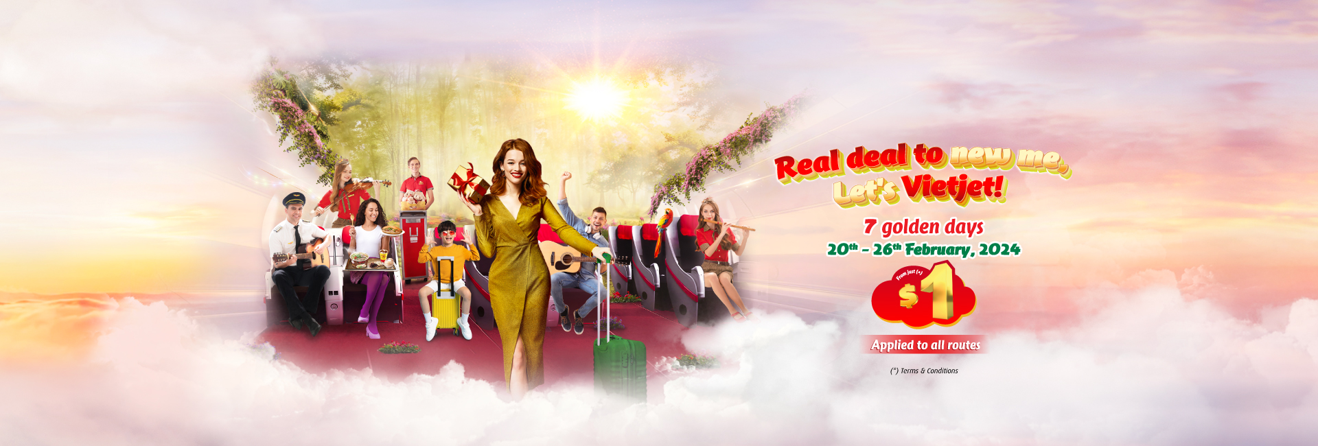 7 GOLDEN DAYS REAL DEAL TO NEW ME, LET'S VIETJET!