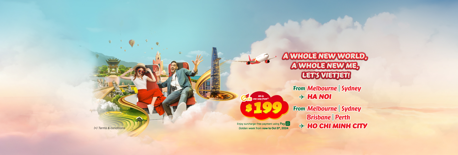 A WHOLE NEW WORLD, A WHOLE NEW ME, LET'S VIETJET