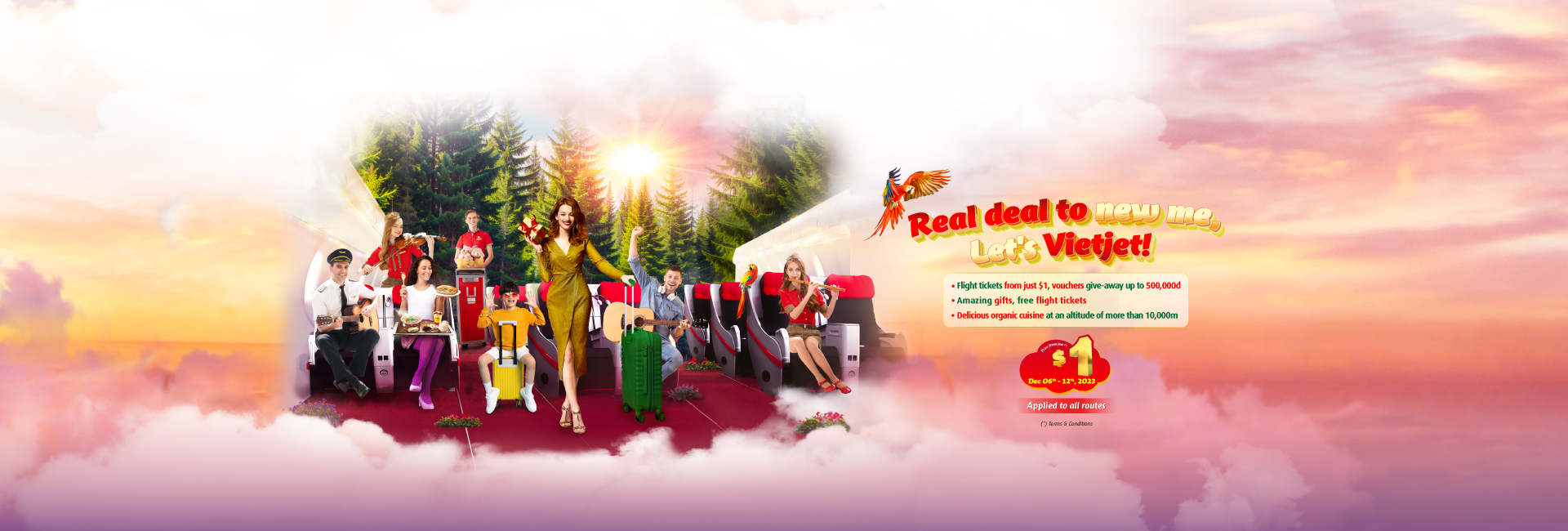 REAL DEAL TO NEW ME. LET'S VIETJET!