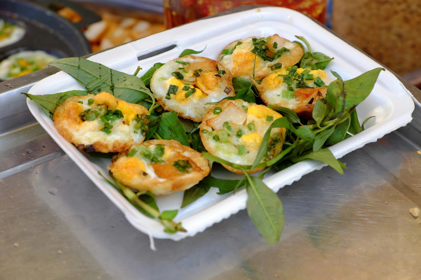 Banh Can in Da Lat is very famous
