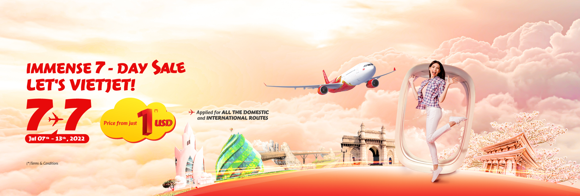 IMMENSE 7 DAYS SALE, LET'S VIETJET